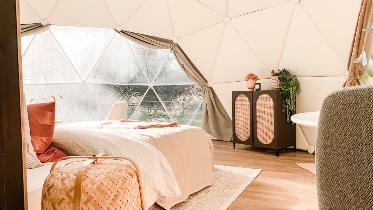 Romantische Glamping Dome Koksijde - Duiniek Ngoại thất bức ảnh