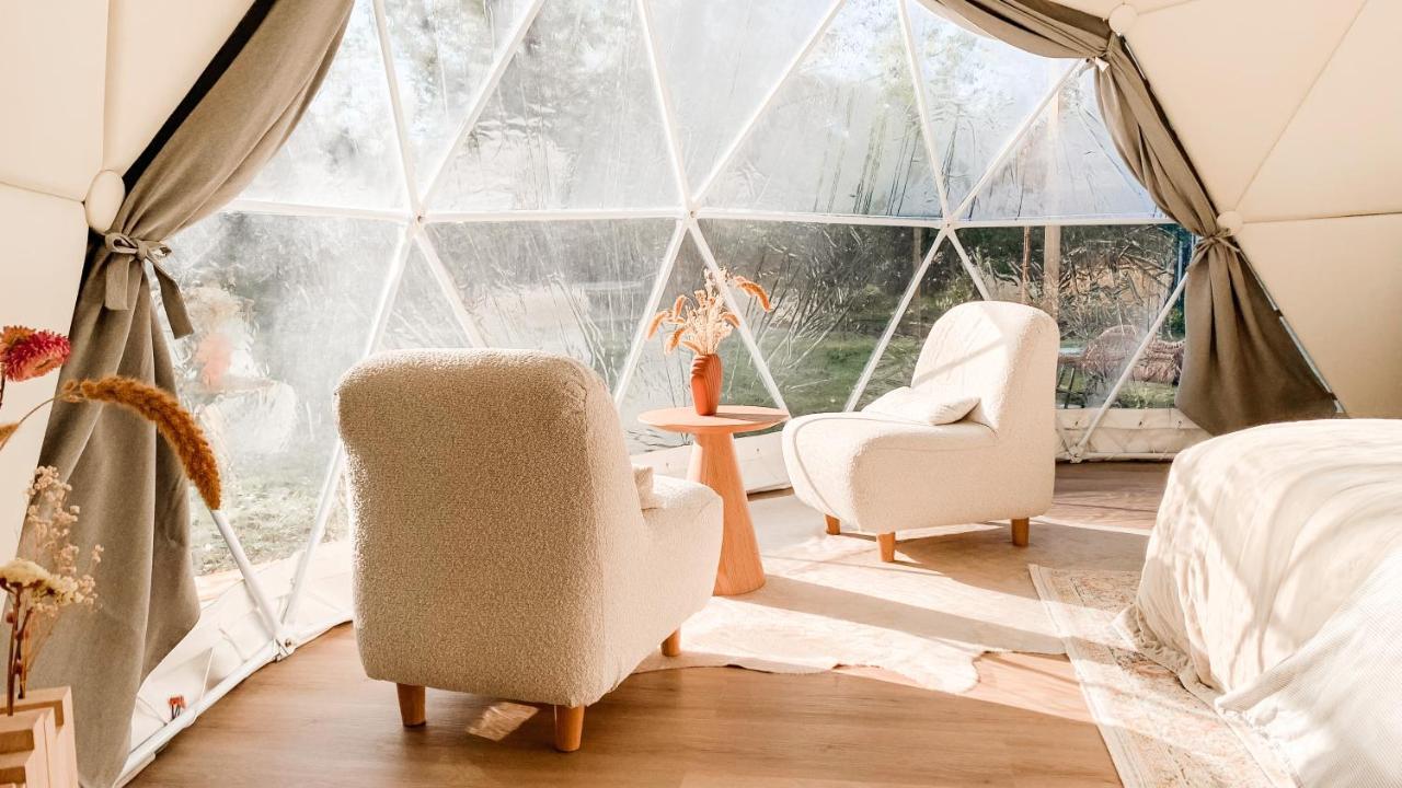 Romantische Glamping Dome Koksijde - Duiniek Ngoại thất bức ảnh